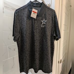 Dallas Cowboys Men's Black Patterned Shirt Large